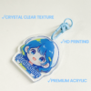 Custom Clear Acrylic Keychains