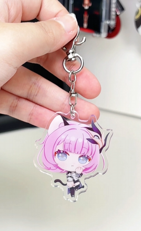 Custom Clear Acrylic Keychains