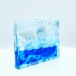 Custom Thicken Pre-filled Liquid Acrylic Keychain
