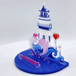 Custom Multi-Layer Clear Acrylic Standees