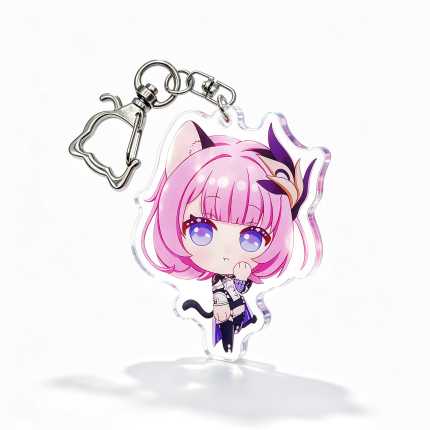 Custom Clear Acrylic Keychains
