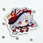 Custom Clear Acrylic Fridge Magnet
