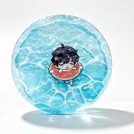 Custom Acrylic Water Ripple Coaster