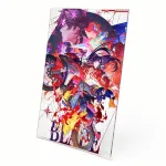 Custom Borderless Acrylic Art Card with Foil Stamping