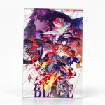 Custom Borderless Acrylic Art Card with Foil Stamping
