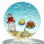 Custom Acrylic Water Ripple Coaster