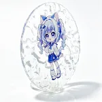 Custom Acrylic Water Ripple Coaster