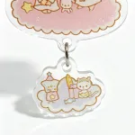 Custom Series Connection Clear Acrylic Charms