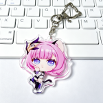 Custom Clear Acrylic Keychains