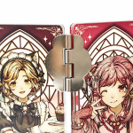 Custom Acrylic Hinged Folding Screen Standees
