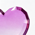 Gem-Cut Edge Acrylic Charm