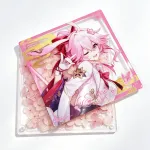 Custom Magnetic Acrylic Pressed Flower Standee