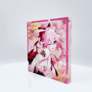 Custom Magnetic Acrylic Pressed Flower Standee