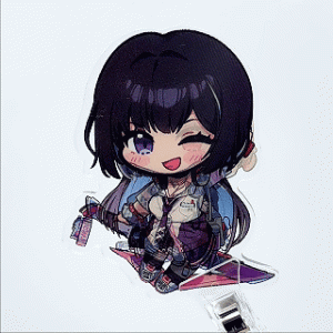 Custom Lenticular Acrylic Keychain