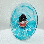 Custom Acrylic Water Ripple Coaster