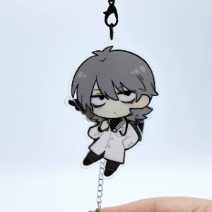 Custom Acrylic Wiggly Keychains