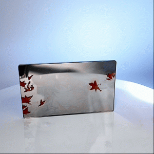 Custom Acrylic Semi-Transparent Mirror Sheet