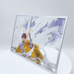 Custom Bordered Acrylic Art Card