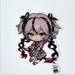 Custom Lenticular Acrylic Keychain