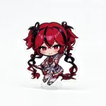 Custom Lenticular Acrylic Keychain
