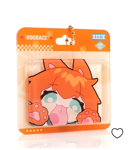 Custom Blister-Style Acrylic Keychain