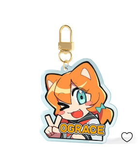Custom Colored Acrylic Keychains