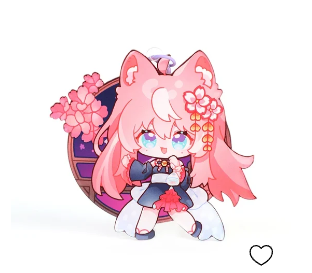 Custom Full Bleed Acrylic Keychains