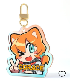 Custom Rainbow Acrylic keychains