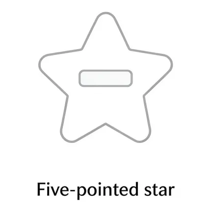 Five-pointed star